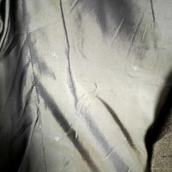 Valentino Wool Cashmere Blazer 44L Brown Windowpane Check Sport Coat Italy - Picture 5 of 9